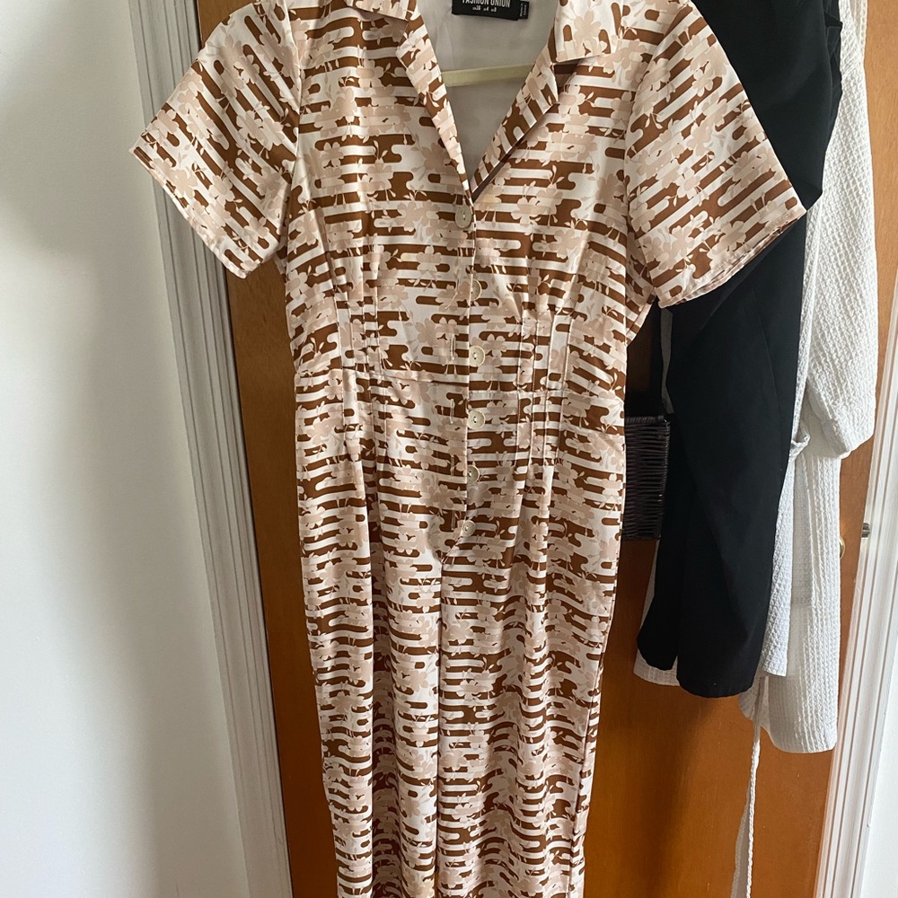 Vintage floral jumpsuit